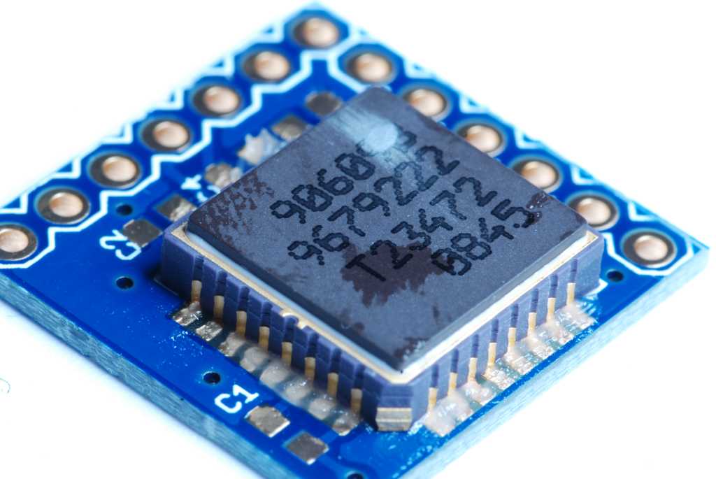 mlx-90609b placed and fluxed