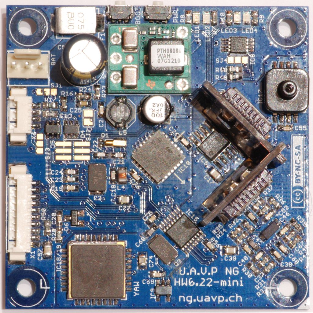 fc-board topside with everything soldered