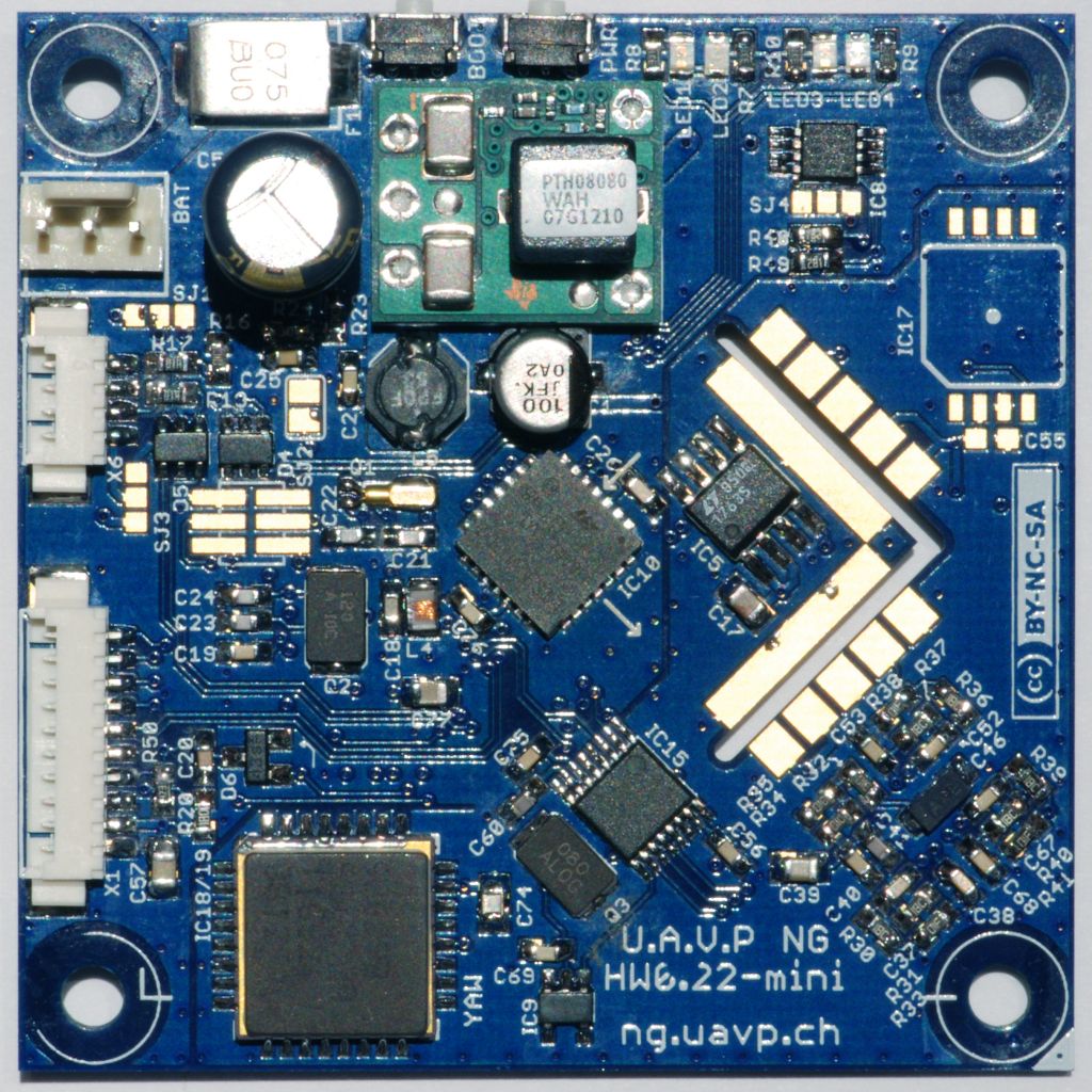 fc-board topside with nearly everything soldered