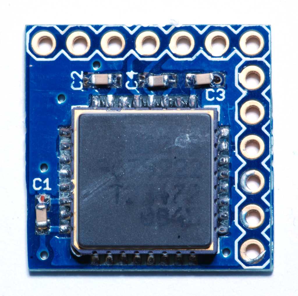 mlx-90609b soldered completely
