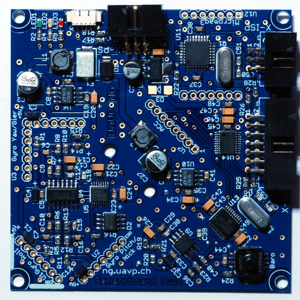 sb-board topside soldered