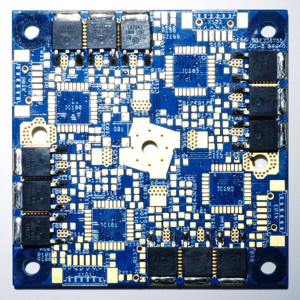 ngblc bottomside with FETs soldered