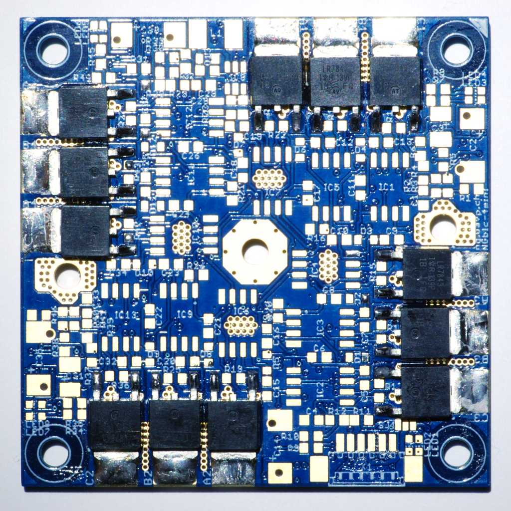 ngblc topside with FETs soldered
