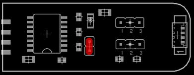 Flash connected target
