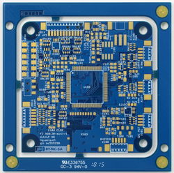UAVP Mini-NG HW-0.30-mini-r1 PCB naked (bottom)