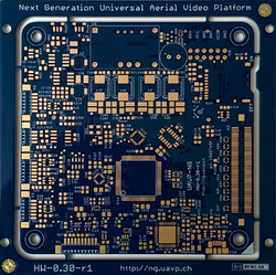 UAVP Mini-NG HW-0.30-r1 PCB naked (top)