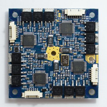 UAVP NGblc-4mini PCB fully assembled (55mm, bottom)