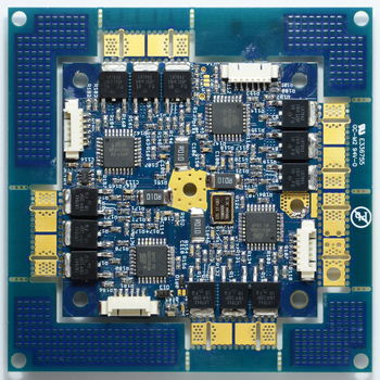 UAVP NGblc-4mini PCB fully assembled (bottom)