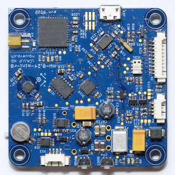 UAVP Mini-NG HW-0.24-mini PCB fully assembled (top_