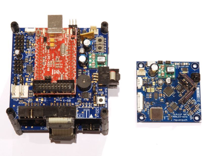 UAVP NG and Mini-NG size comparision