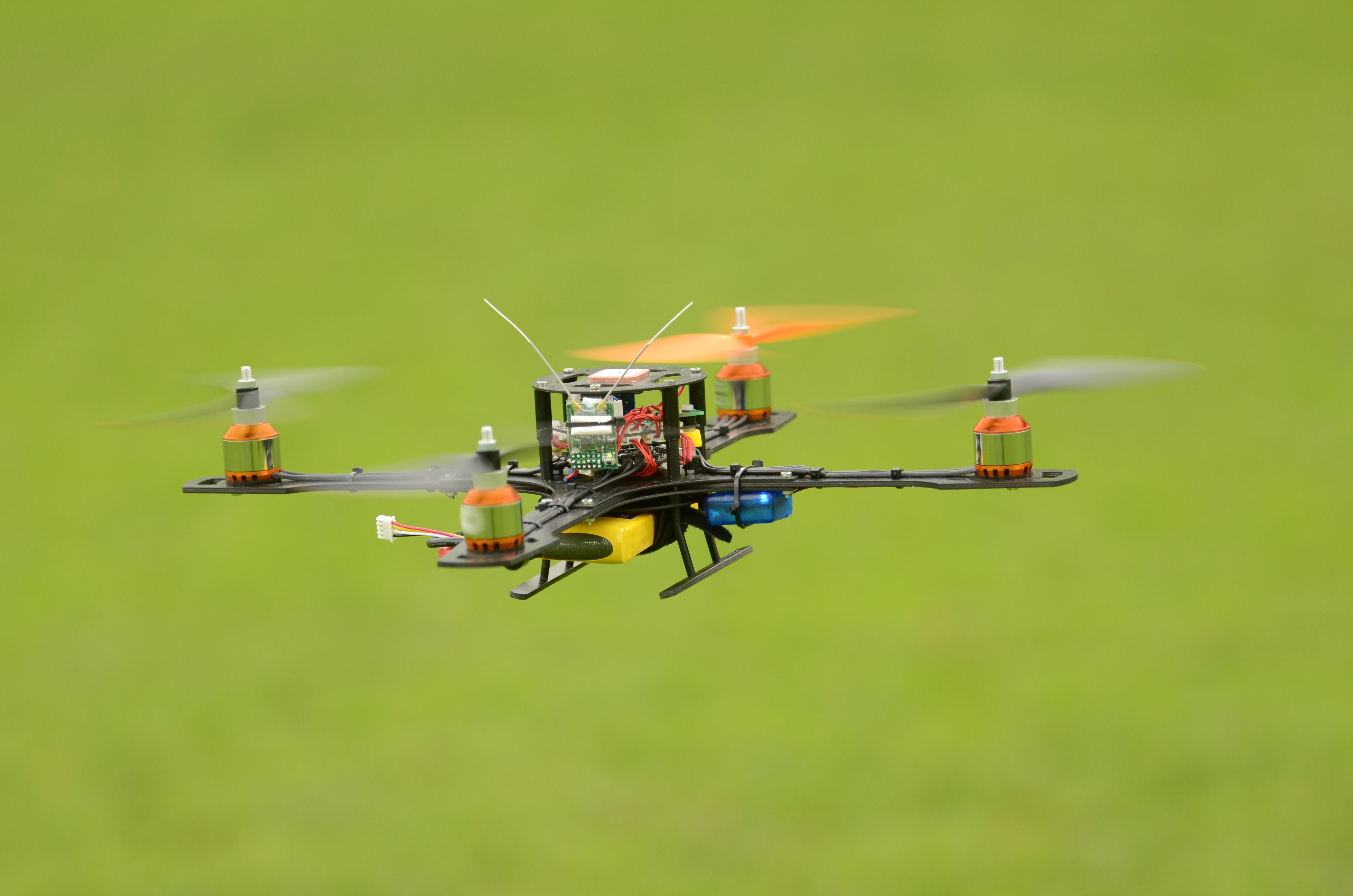 Flying CFK-Copter